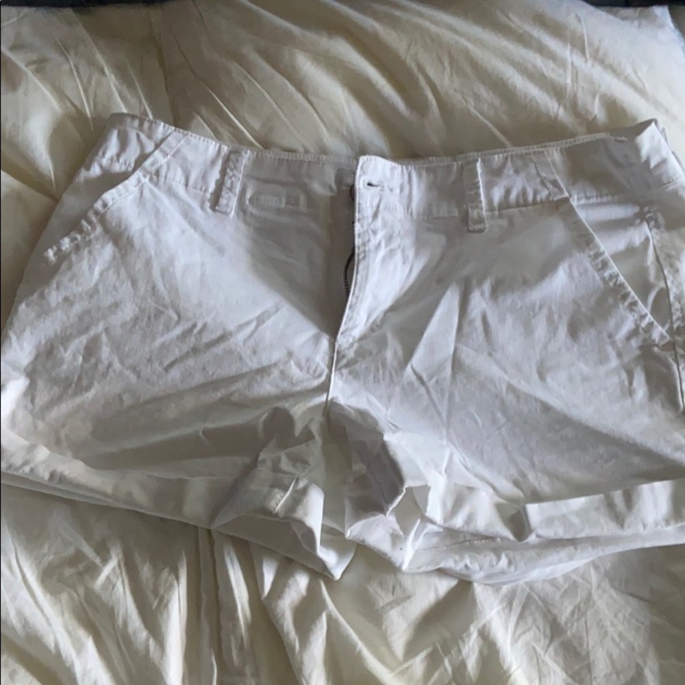 White shorts